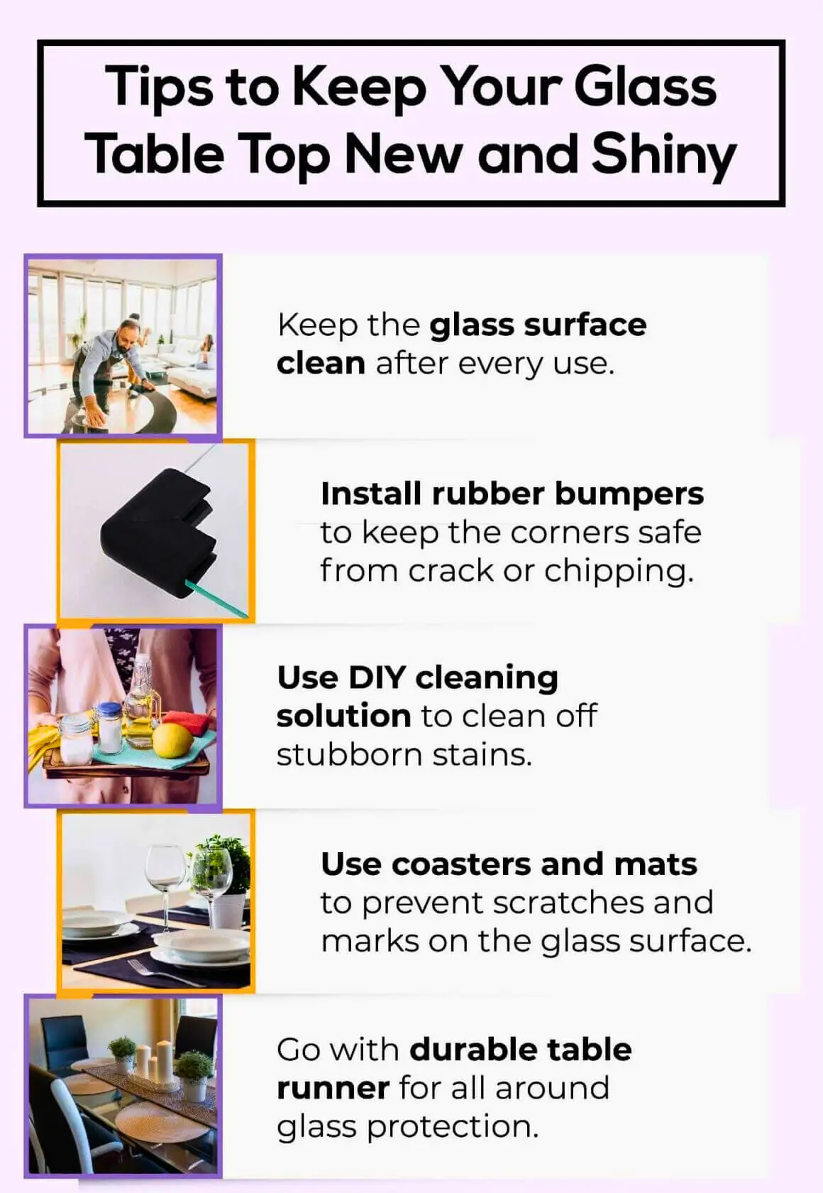 Important Safety Tips When Using Glass Coffee Tables